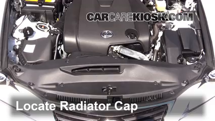 For 2014-2016 Lexus IS250 2.5L V6 / IS350 3.5L V6 Radiator AUTOMATIC